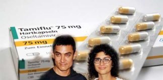 आमिर खान हुए रोगी तो अब हर मेडिकल स्टोर पर मिलेगी स्वाइन फ्लू की दवा