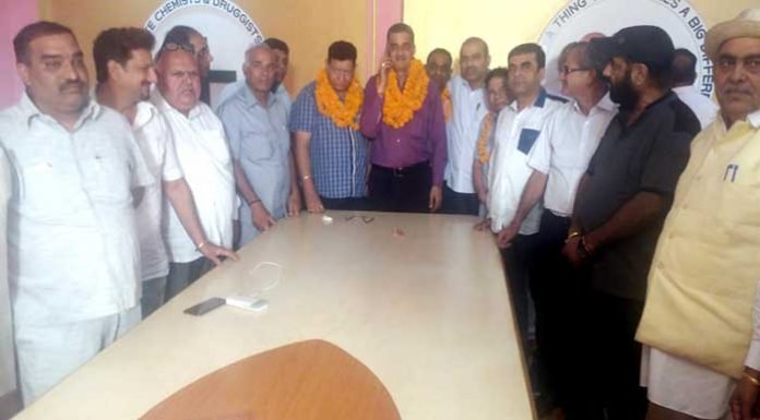 मंजीत हरियाणा केमिस्ट एसोसिएशन अध्यक्ष बने, विधिवत 29 को