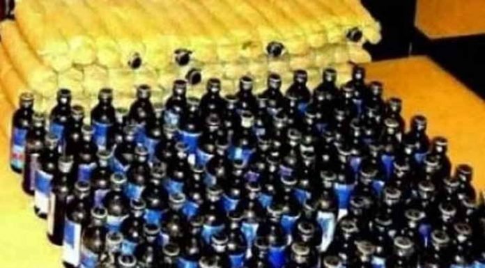 प्रतिबंधित सिरप बेचते युवक को दबोचा