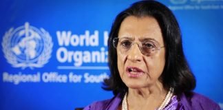 पूनम खेत्रपाल फिर बनीं डब्ल्यूएचओ की क्षेत्रीय निदेशक