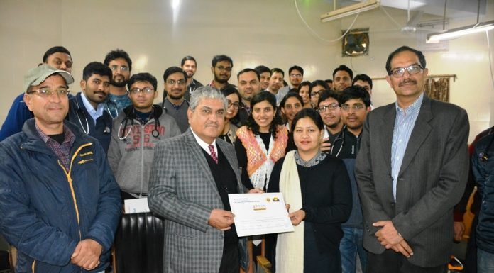 पीजीआई रोहतक की डॉ. मोहिनी को मिला ‘बेस्ट ओरल पेपर अवॉर्ड’