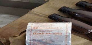 फ्लैट में अमानक तरीके से बनाया जा रहा था सीरप