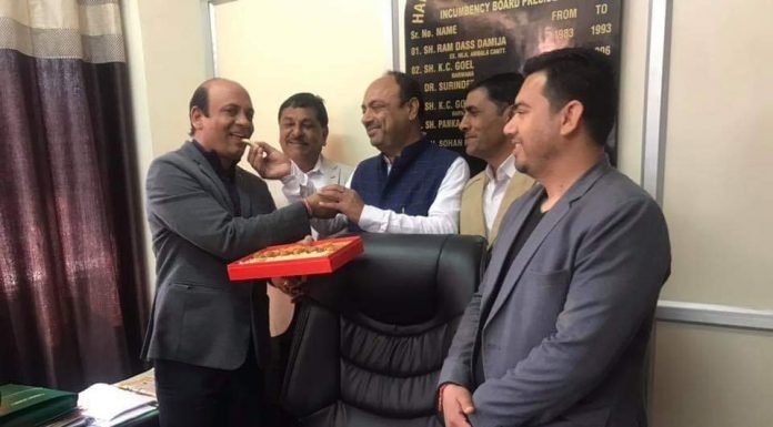 हरियाणा स्टेट फार्मेसी काउंसिल के चेयरमैन बने धनेश अदलखा, कंसल उपचेयरमैन
