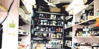 दवा दुकान की आड़ में चल रहे क्लीनिक पर पड़ा छापा