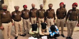 कैमिस्ट शॉप पर दबिश, नशीली गोलियों समेत 3 गिरफ्तार