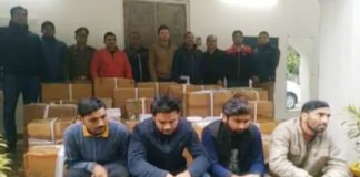 करोड़ों रुपए की नशीली दवाओं का जखीरा बरामद, 4 गिरफ्तार