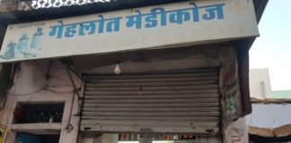 औषधि विभाग का मेडिकल स्टोर पर छापा, दवाइयां जब्त
