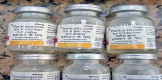 गुणवत्ता रहित मिला पेंटोप्रोजल इंजेक्शन