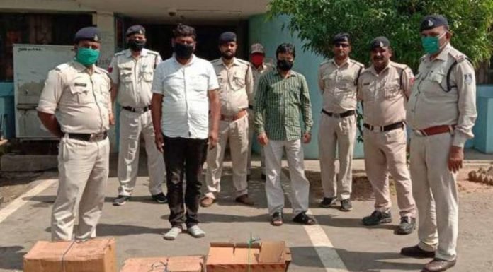 प्रतिबंधित नशीली दवा की बड़ी खेप पकड़ी