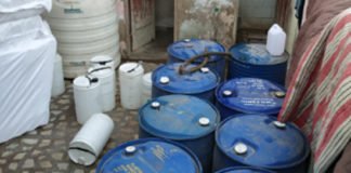 फर्जी प्रमाण पत्रों की आड़ में सेनेटाइजर निर्माता का भंडाफोड़