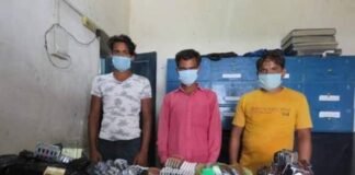 दवाइयां तस्करी कर ले जा रहे 3 गिरफ्तार