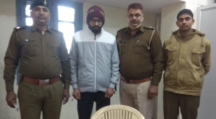 नशे के 100 इंजेक्शन सहित आरोपी गिरफ्तार