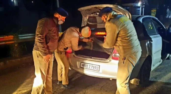 नशीली दवाइयों के साथ आरोपी गिरफ्तार