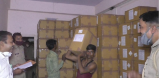 दवामंडी में ड्रग विभाग ने मारा छापा, 2 करोड़ का नशीला कफ सीरप जब्त