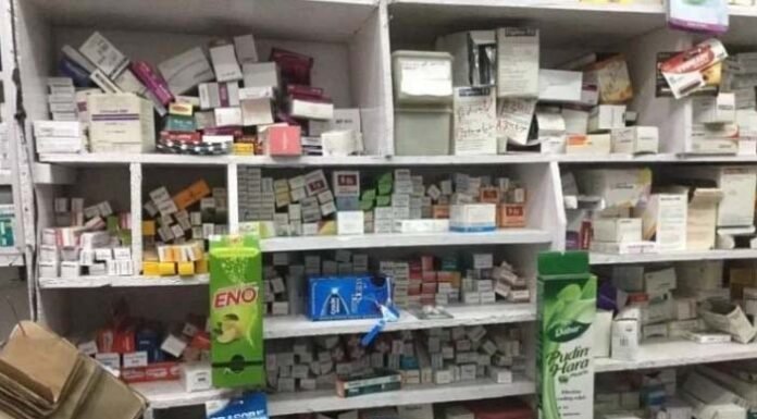 बिना लाइसेंस चल रहा था मेडिकल स्टोर, 72 हजार की दवा के साथ आरोपी गिरफ्तार