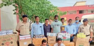 सैलून संचालक श्याम सेन के घर पर छापा, 20 लाख की नशीली दवा जब्त