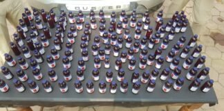 590 बोतल कोडिनयुक्त कफ सिरप जब्त