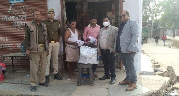 बिना लाइसेंस दवा की बिक्री, भारी मात्रा में दवा और इंजेक्शन बरामद