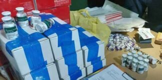 चंबल एक्सप्रेस से 3.78 लाख प्रतिबंधित इंजेक्शन बरामद, कीमत 35 लाख fake covid vaccine
