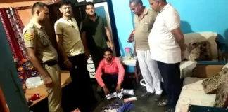 भारी मात्रा में नशीली दवा के साथ तस्कर गिरफ्तार, मामला दर्ज तस्कर गिरफ्तार