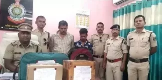 नशीली दवाओं के साथ दो तस्कर गिरफ्तार, 435 इंजेक्शन बरामद नशीली दवा