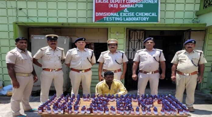 215 बोतल कफ सिरप के साथ एक आरोपी गिरफ्तार कफ सिरप