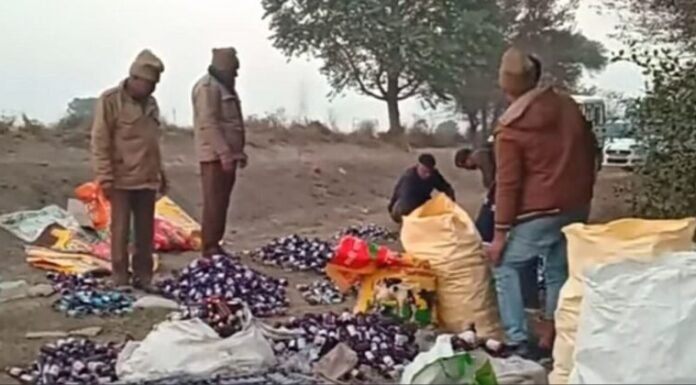 माइनर के पास मिला नशीली दवाओं का जखीरा, सभी सरकार द्वारा बैन, कैंटर ड्राइवर फेंककर भागा