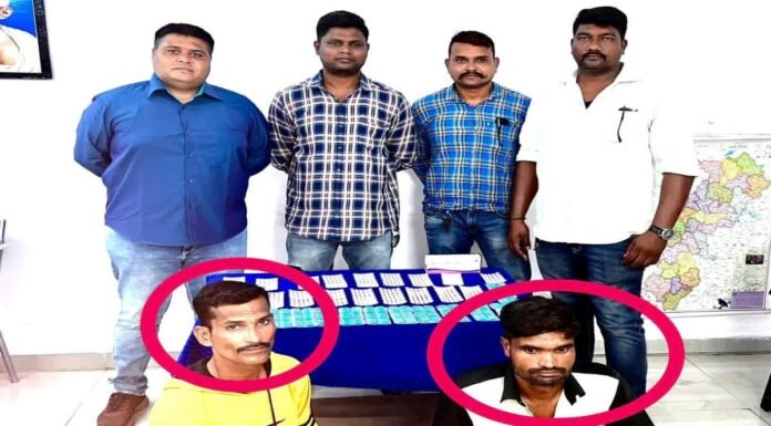 भिलाई में 1310 नशीली गोलियों के साथ तस्कर गिरफ्तार
