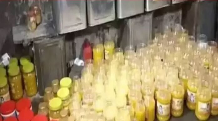 नकली घी के रैकेट का बड़ा खुलासा, नामी कंपनियों के नाम पर बिक रहा जहर