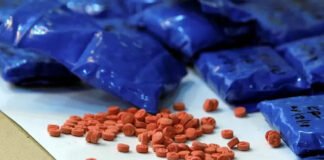 नशीली दवा याबा टैबलेट की तस्करी पकड़ी, चार अरेस्ट