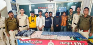 नशीली दवा के अवैध कारोबार का भंडाफोड़, तस्करों को मौके से दबोचा