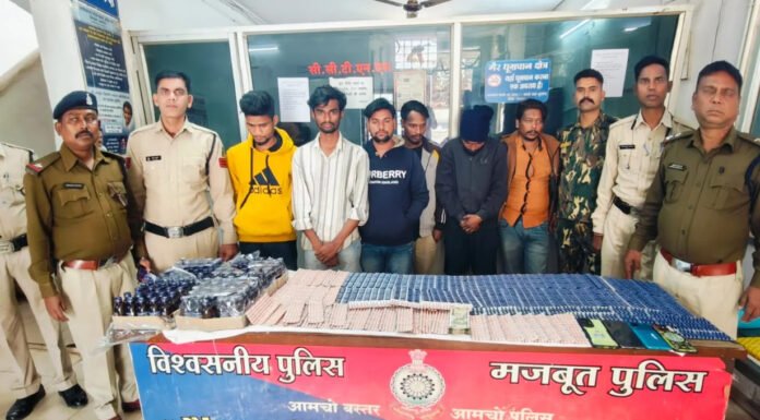 नशीली दवा के अवैध कारोबार का भंडाफोड़, तस्करों को मौके से दबोचा