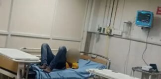 सिविल अस्पताल में HIV पॉजीटिव का हंगामा, हाथ में सिरिंज लेकर नर्स-डॉक्टरों के पीछे दौड़ा