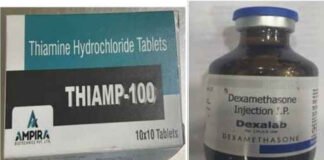 स्टेरॉयड इंजेक्शन और टैबलेट्स जब्त, गलत तरीके से बिक्री करने का मामला