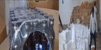 कोडीन कफ सिरप के 115 कार्टन मकान से बरामद