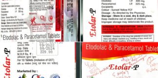 प्रतिबंधित दवा एटोलर-पी टैबलेट का स्टॉक जब्त किया, डीसीए ने की कार्रवाई