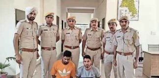 नशीले कैप्सूल प्रीगैबलिन की भारी खेप के साथ दो युवक गिरफ्तार