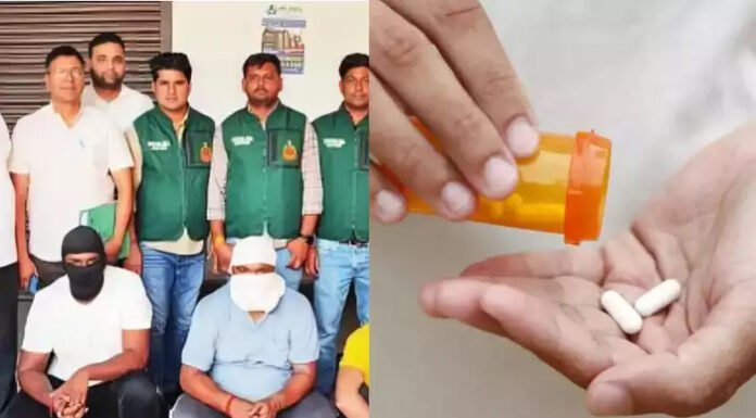 डिप्रेशन की दवा अल्प्राजोलम बनाने वाली अवैध फैक्ट्री का भंडाफोड, 3 अरेस्ट