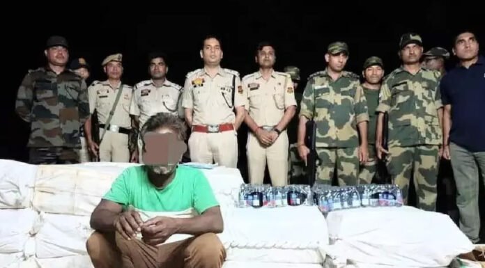 कफ सिरप फेंसिडिल की तस्करी पकड़ी, 30 लाख की खेप समेत एक गिरफ्तार