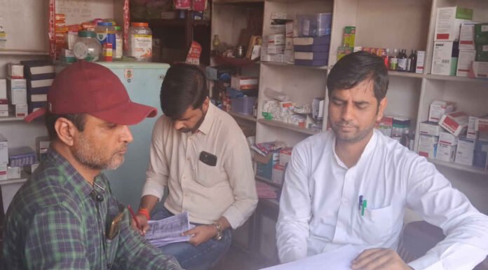 थोक दवा व्यापारी ने रिटेल में बेच डाली प्रतिबंधित नशीली दवाइयां