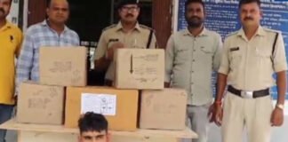 नशीले इंजेक्शन की तस्करी में एक अरेस्ट, 10 लाख रुपये के अवैध इंजेक्शन जब्त