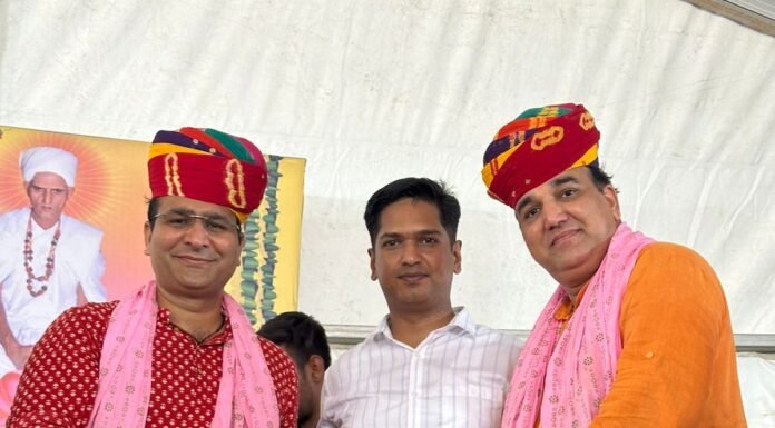 राजपुरोहित समाज के छात्रावास उद्घाटन समारोह में सफल प्रबंधन