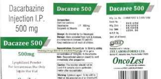 मेडिकल स्टोर पर रेड, ज्यादा कीमत वाली कैंसर रोधी दवा जब्त