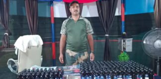 फेंसेडिल सिरप और अवैध दवाइयों की तस्करी पकड़ी, बांग्लादेशी तस्कर अरेस्ट