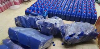 नकली डेटॉल, लाइज़ोल और हार्पिक बनाने वाली फैक्ट्री पकड़ी