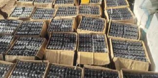 कफ सिरप की 4,800 बोतलें जब्त, छह तस्कर अरेस्ट