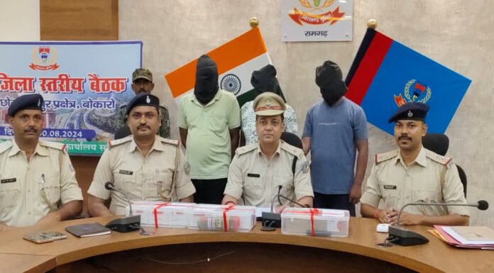 प्रतिबंधित इंजेक्शन की तस्करी का भंडाफोड़, तीन तस्कर गिरफ्तार