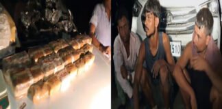 नशीली दवा की तस्करी पकड़ी, 30 करोड़ की याबा टैबलेट जब्त, 3 अरेस्ट
