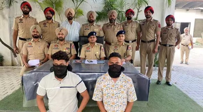 प्रतिबंधित दवा की खेप के साथ दो तस्कर गिरफ्तार किए
