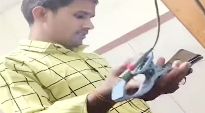 स्वास्थ्य कर्मी ने यूटयूब देखकर मरीज की ईसीजी कर डाली, वीडियो वायरल